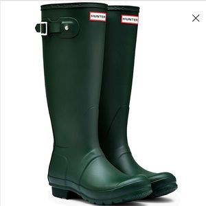 Women’s Tall Green Hunter Boots